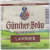      Günther-Bräu Fränkisches Landbier dunkel  