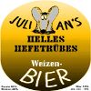 Julians helles hefetrübes Weizen-Bier