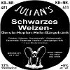 Julians schwarzes Weizen-Gerste-Hopfen-Hefe-Gärgetränk