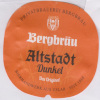 &nbsp;&nbsp;&nbsp;&nbsp; Bergbräu Altstadt Dunkel&nbsp;&nbsp;
